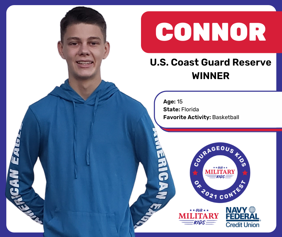 Connor | U.S. Coast Guard Reserve Winner
