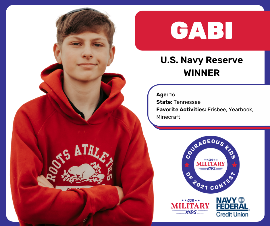 Gabi | U.S. Navy Reserve Winner