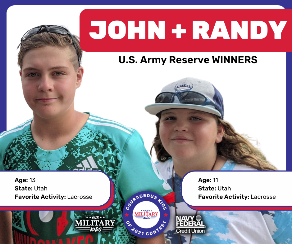 Johnathan & Randy | U.S. Army Reserve Winners