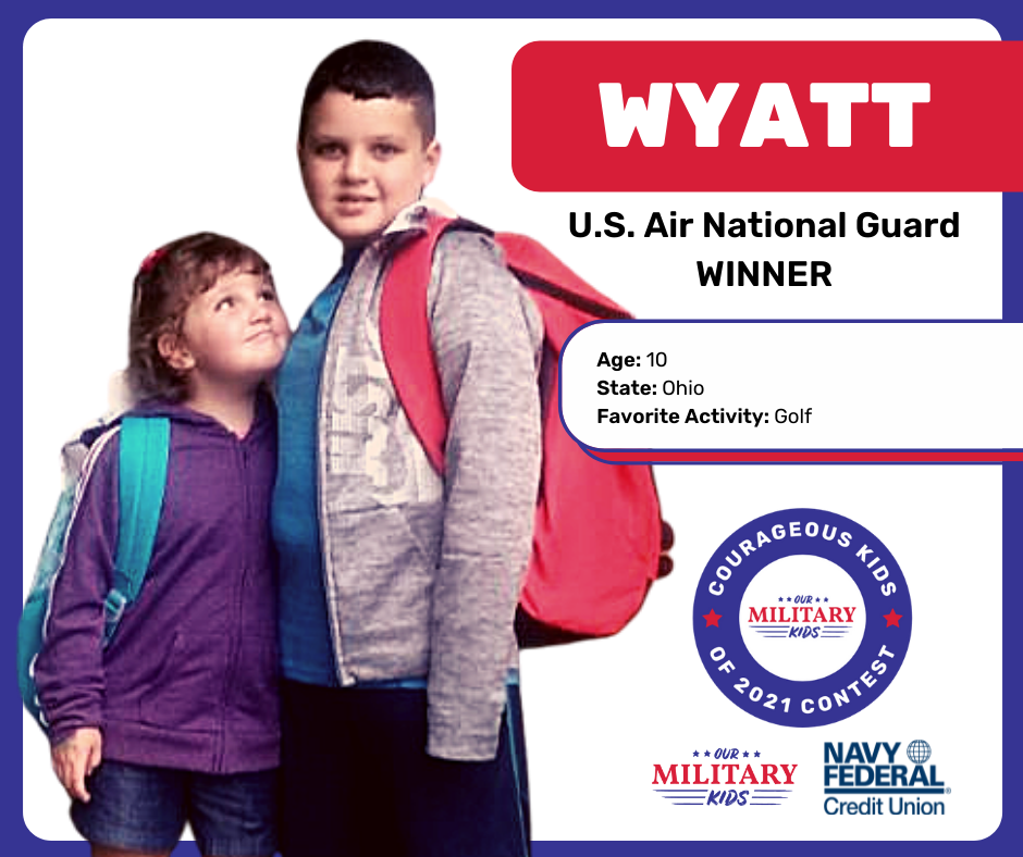 Wyatt | U.S. Air National Guard Winner