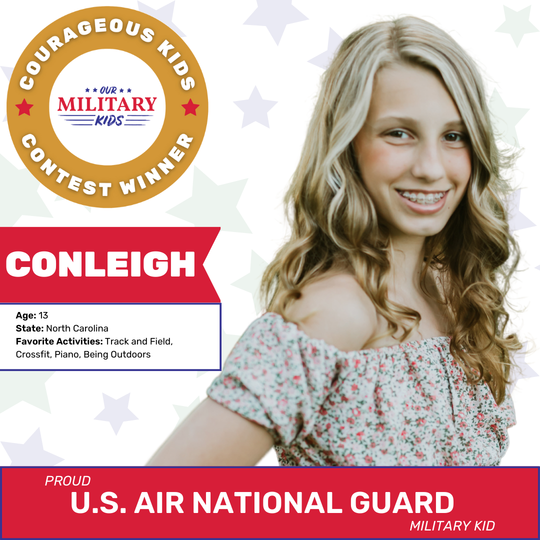 Conleigh, U.S. Air National Guard Winner