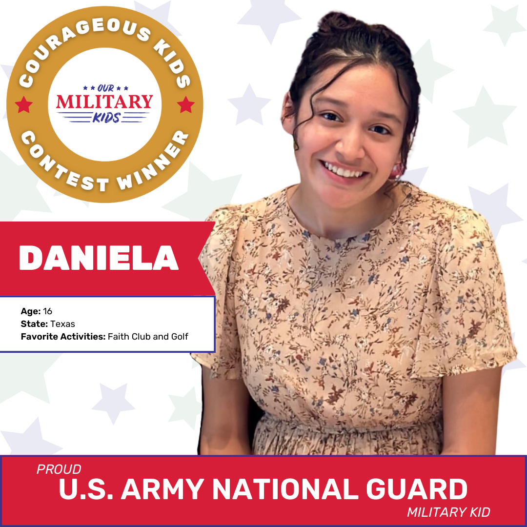 Daniela, U.S. Army National Guard Winner