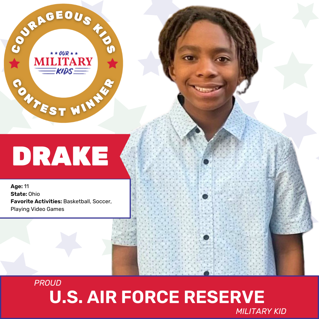 Drake, U.S. Air Force Reserve Winner