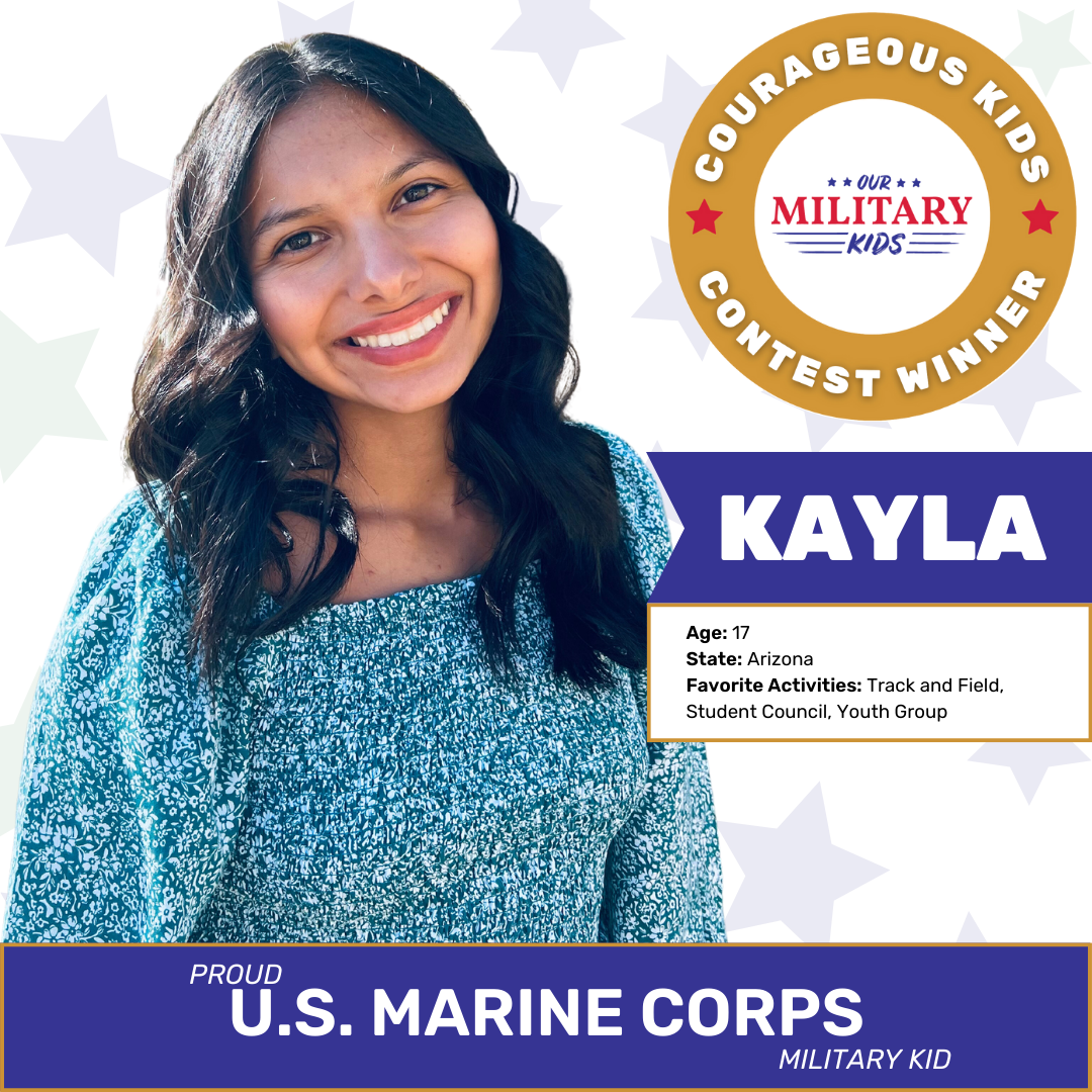 Kayla USMC - CKC22 Contest Winner Baseball Card - Animated