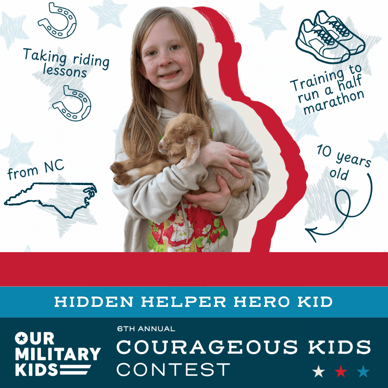 2026 CKC Winner FB Cartoon Baseball Card - Andie HHHA 4