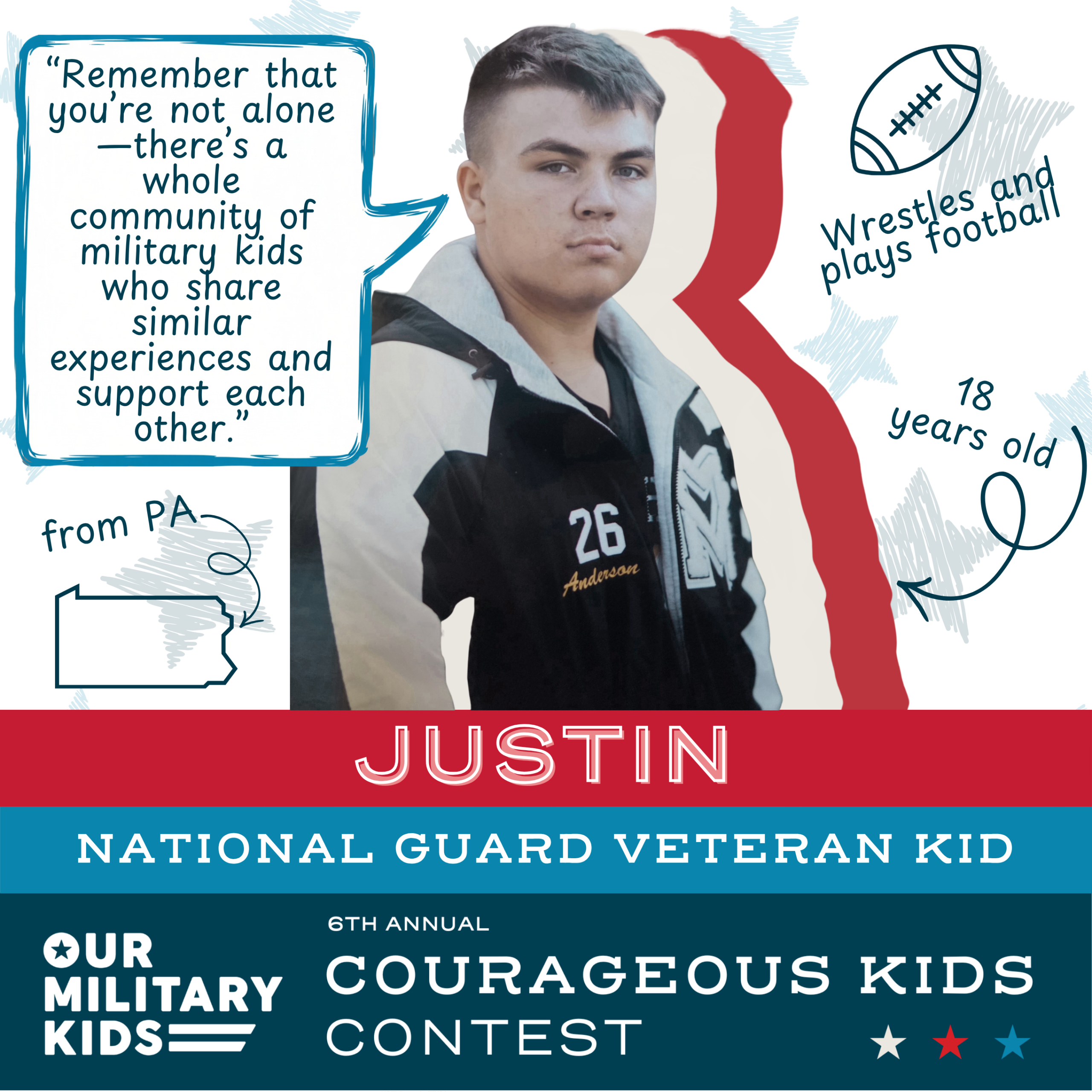 2026 CKC Winner FB Baseball Card - Justin CIP NG