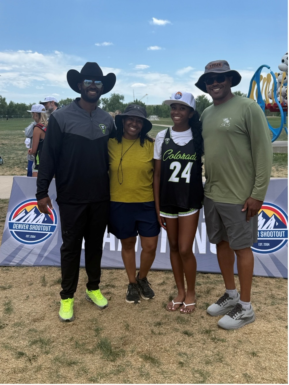 Vyolet Harris and Family